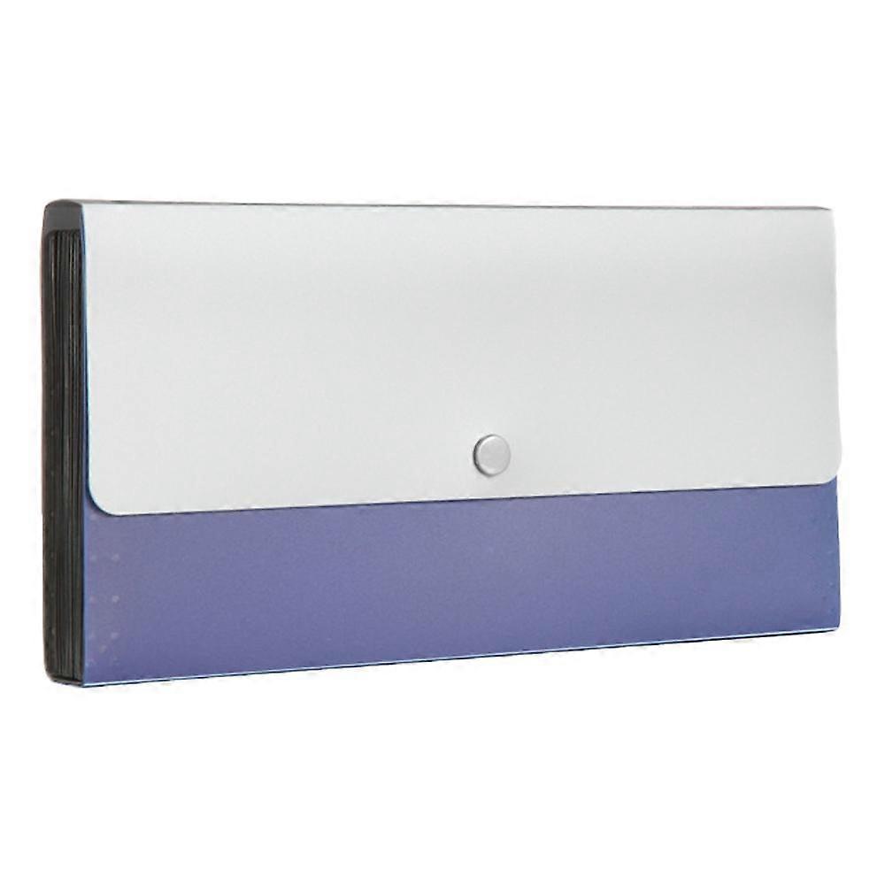 Small Accordion File Organizer -  A6 Mini Expanding  Portable Accordion File Folder