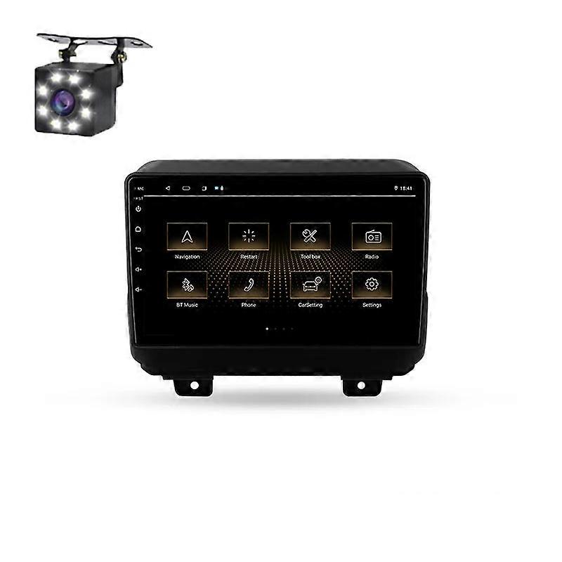 For Jeep Wrangler 4 JL 2018-2019 Car Radio Multimedia Player Carplay Navigation GPS