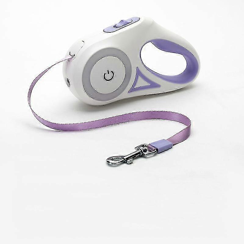 Dog Leash With Light Automatic Retractable Dog Walking Leash