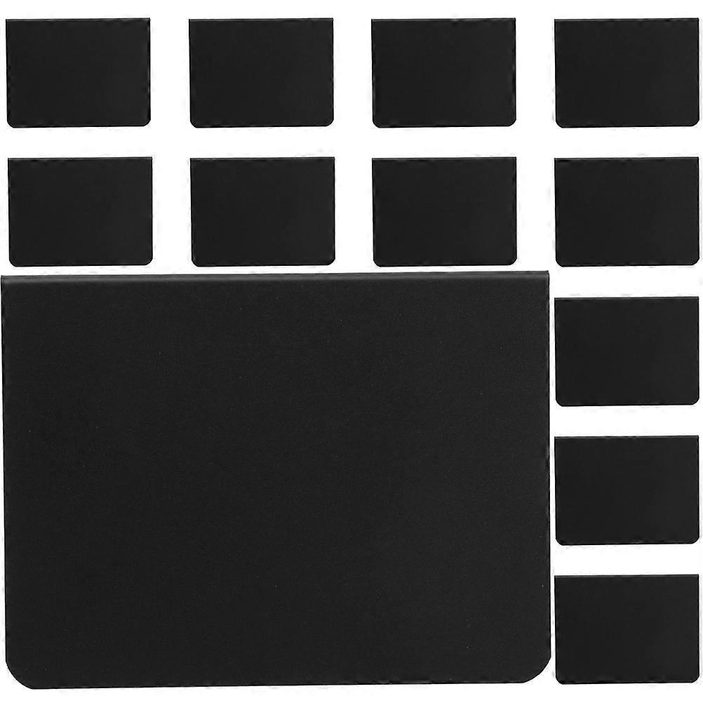 12pcs Tabletop Mini Chalkboards Sign Standing Type Small Double-side Blackboards