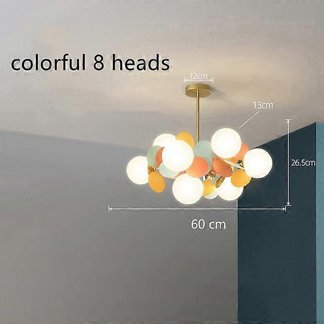 Modern Cam Top Led Tavan Avize Yatak Odası Çocuk Oturma Odası Kolye Lambası Ev Dekorasyonu Kapalı Aydınlatma Armatürü