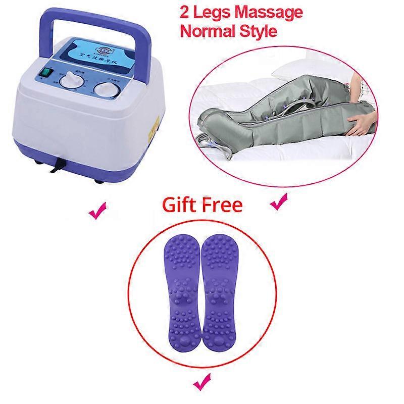 Ηλεκτρικός αέρας συμπίεσης ποδιών Massager Μέση Το πόδι περιτυλίγει τους αστραγάλους ποδιών Μόσχος μηχανή μασάζ Πόνος Χαλαρώστε Προωθήστε την κυκλοφορία του αίματος