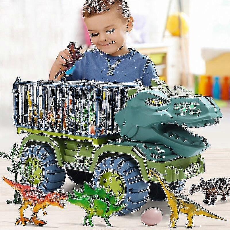 Suuri lasten dinosaurusleluauto - Engineering Trucks Construction Vehicles -lahja