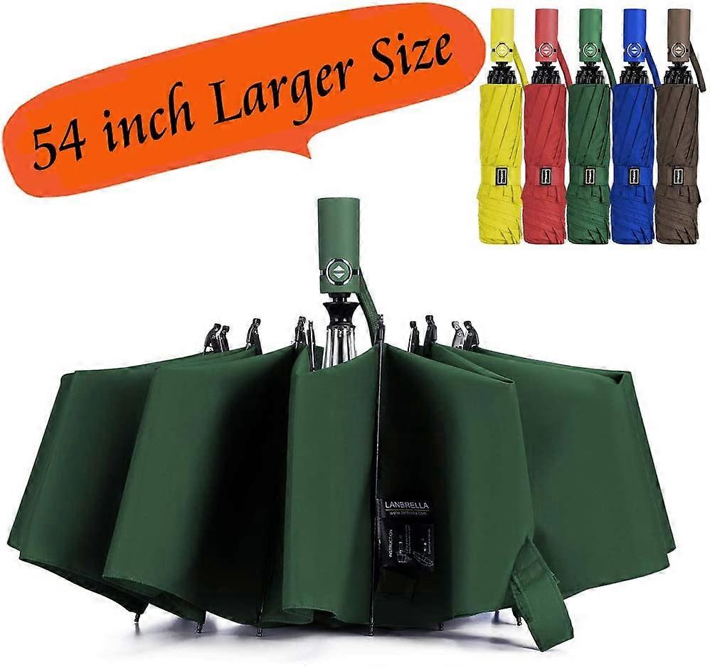 Umbrella Windproof Travel Umbrella Compact Folding Reverse Umbrella