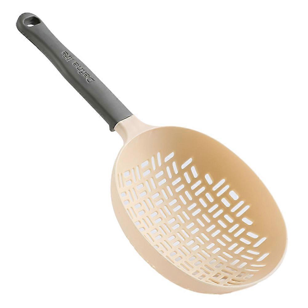 Silicone Large Colander with Long Handle Multipurpose Reusable Strainer for Kitchen Home