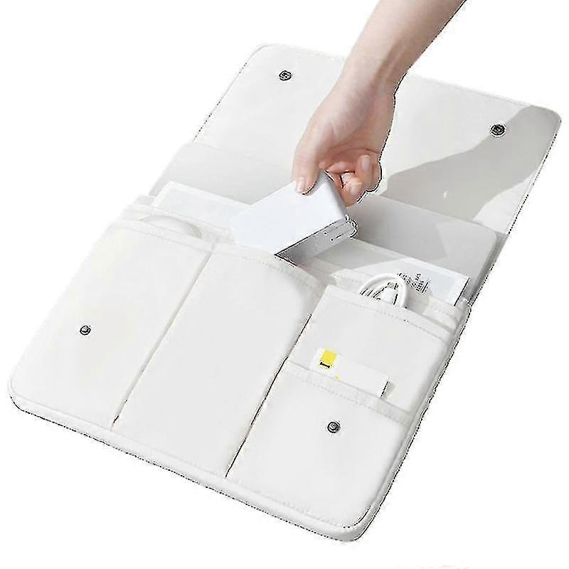 Clamshell Laptop Bag With Multiple Compartments Pc Briefcase Handbag