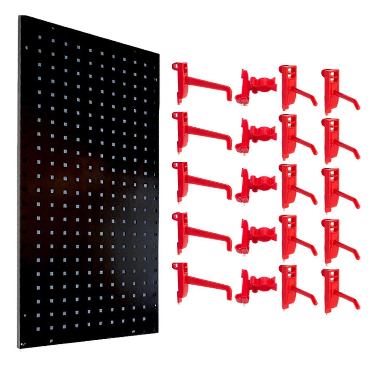 קיר מארגן לוח מחורץ לוחות מחודדים לשולחן עבודה לסלון חדר מלאכה