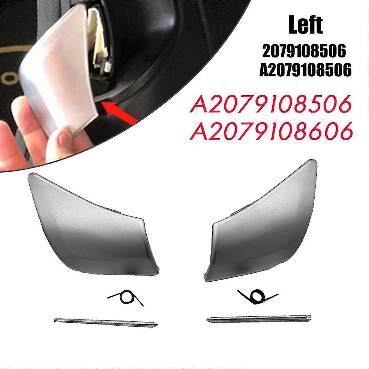 1Pair Car Front Seat Adjustment Backrest Lock Handle Switch Trim Cover Assy for W204 C204 W207 C207