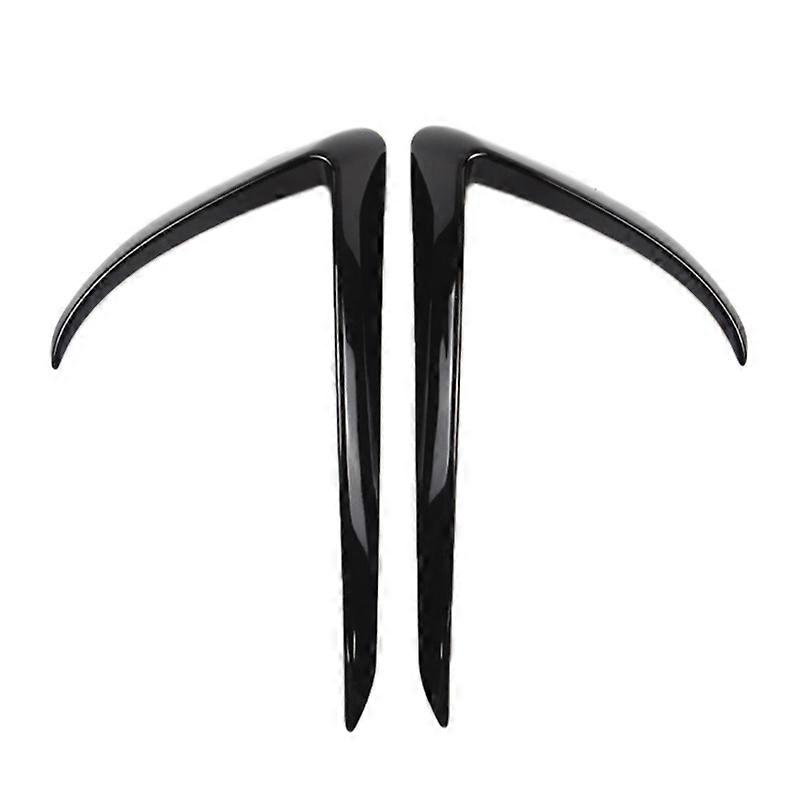 2 PCS Car Lamp Eyebrow Decorative Sticker for Tesla Model 3