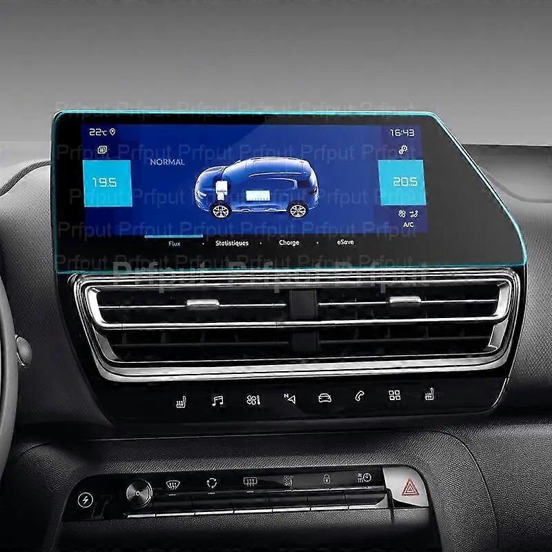 Tempered Glass Screen Protector For Citroen C5 Aircross 2022 10 inch Car infotainment GPS Navigation Display Protect StickerVehicle Dashboard Accessor