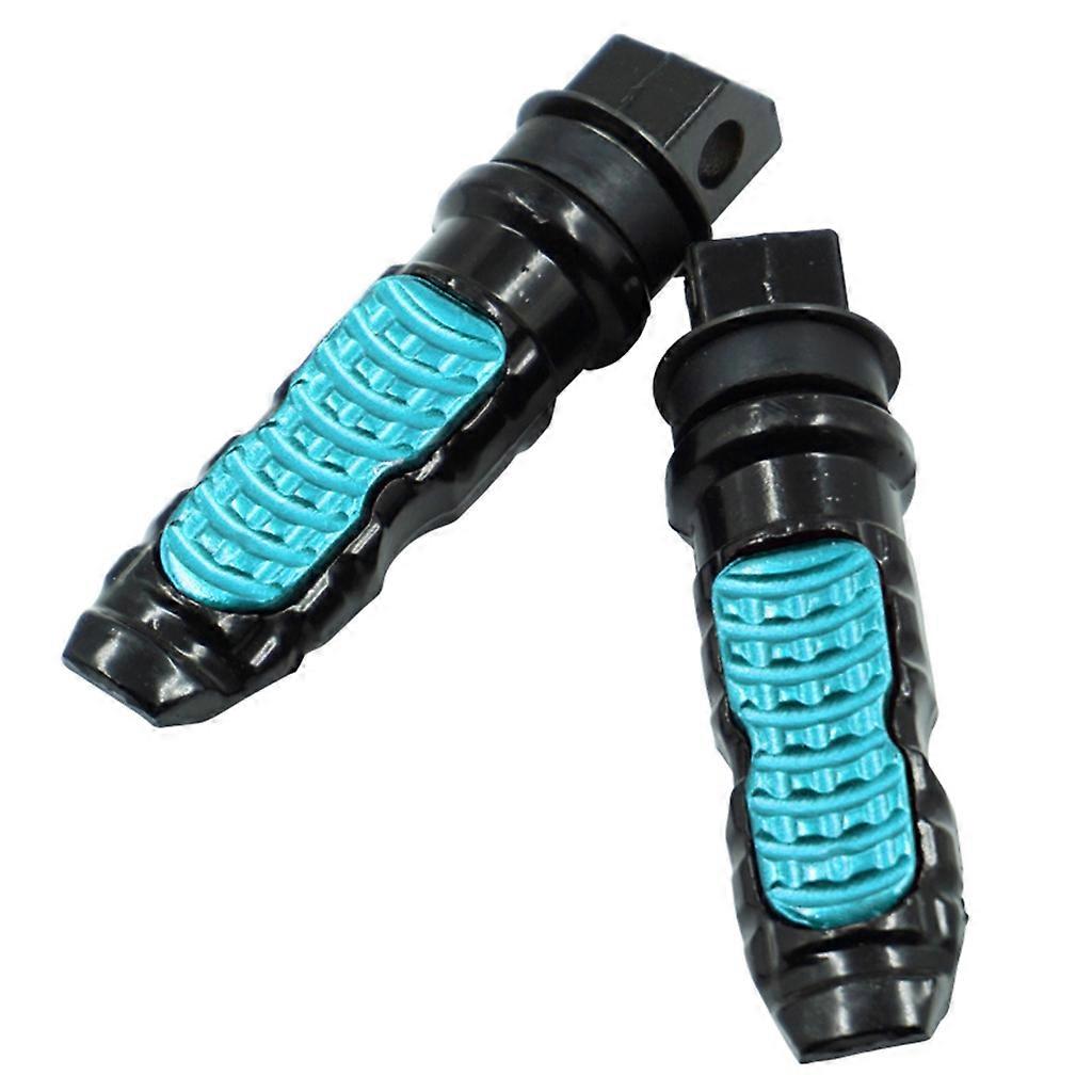 2x الألومنيوم القدم ربط الراكب الخلفي مسند القدمين دواسة سكوتر دراجة نارية فوت بيج