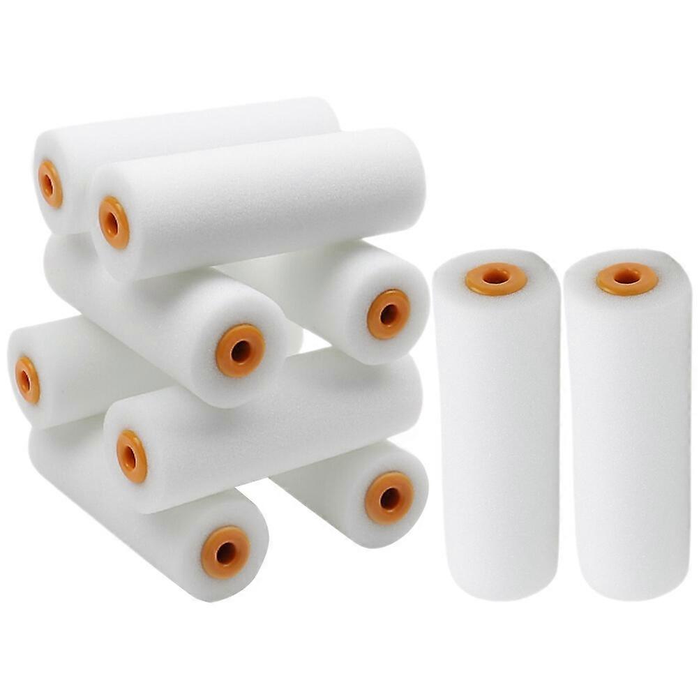 10 pcs Paint Rollers Covers Replacement Paint Rollers Small Paint Rollers for Roller Frame