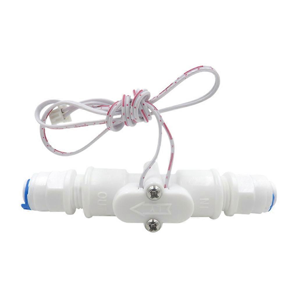 Water Flow Sensor Switch G1/4 Thread Plastic Flow Sensor for Water Dispenser