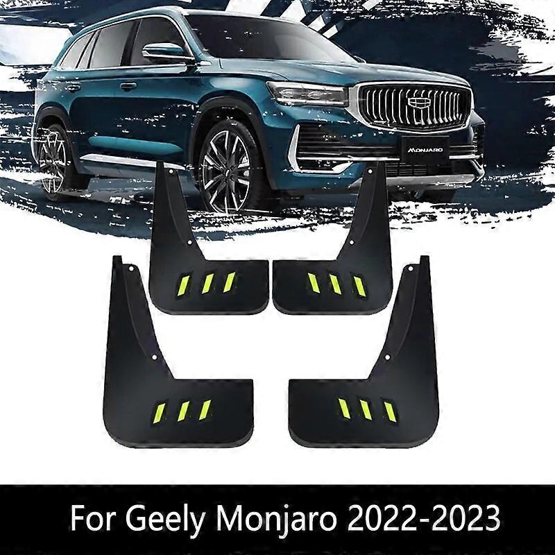 4Pcs Mudguards For Geely Monjaro Xingyue L KX11 2022 2023 Front Rear Mudflaps Wheel Fenders Car Accessories Anti-splash Mud Flap