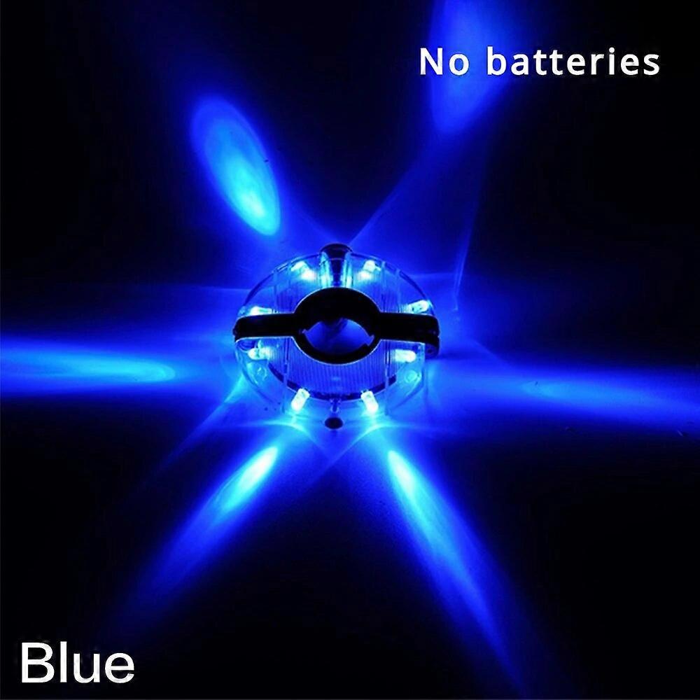 Bike Wheel Hub Lights LED Cycling Colorful Bicycle Warning Light Bike Wheel Hub Lights Waterproof LED Cycling Lamp