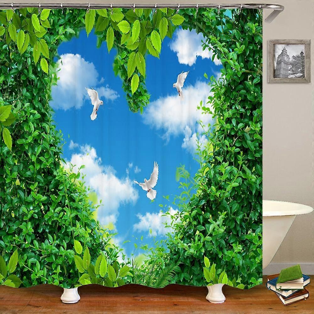 Badrum duschdraperi design stil - 707