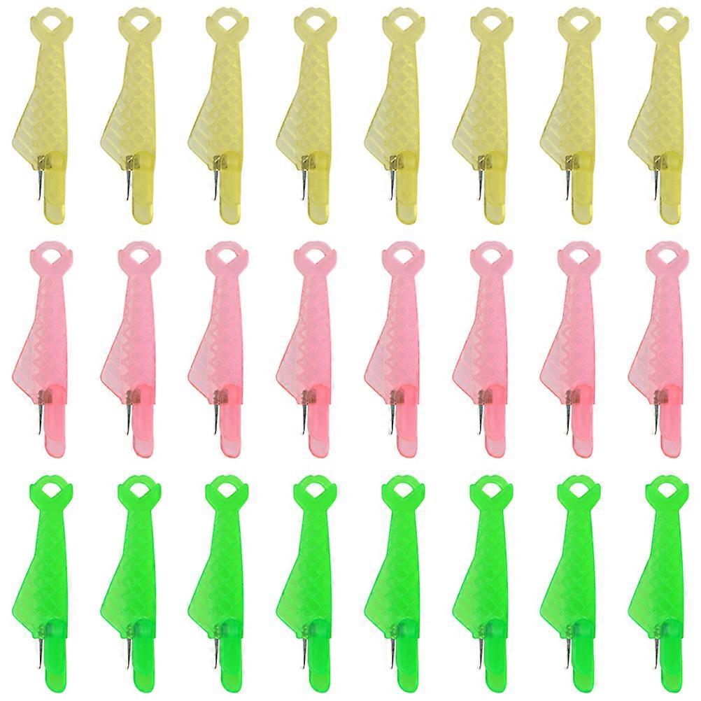 60Pcs Needle Plastic Threaders Portable Quick Threaders Sewing Machine Supplies