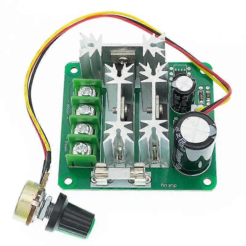 15A 6V-90V DC Motor Speed Controller 6V 12V 24V 36V 48V 72V 90V Large Power PWM Power Regulator Governor Switch Soft Start