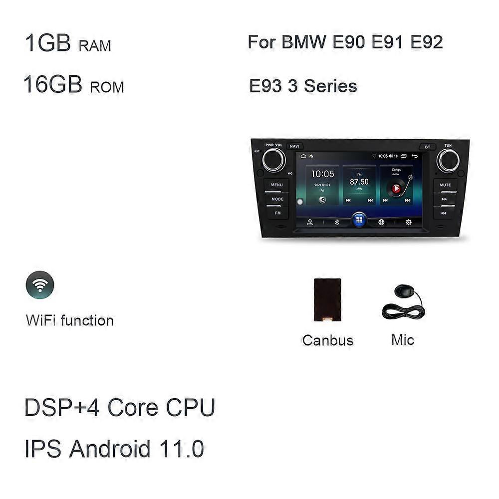 Carplay DSP IPS αρρενωπά 12.0 8G+128G 8Core GPS πολυμέσων αυτοκίνητο DVD Player ραδιόφωνο Wifi για BMW E90 E91 E92 E93 3 σειρά 2006-2012