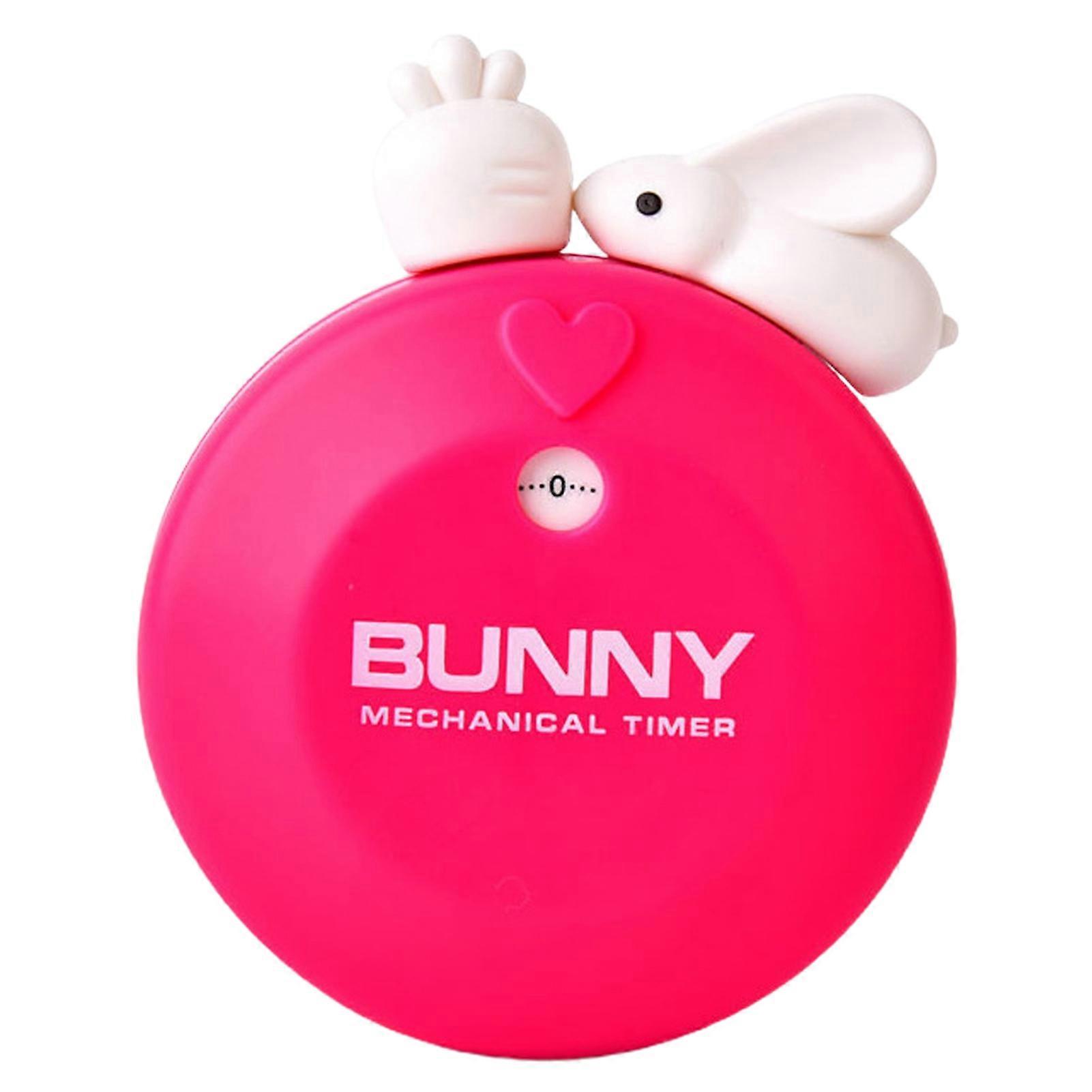 Kitchen Timer Cute Cartoon ABS 60 Minutes Mechanical Timer for Home