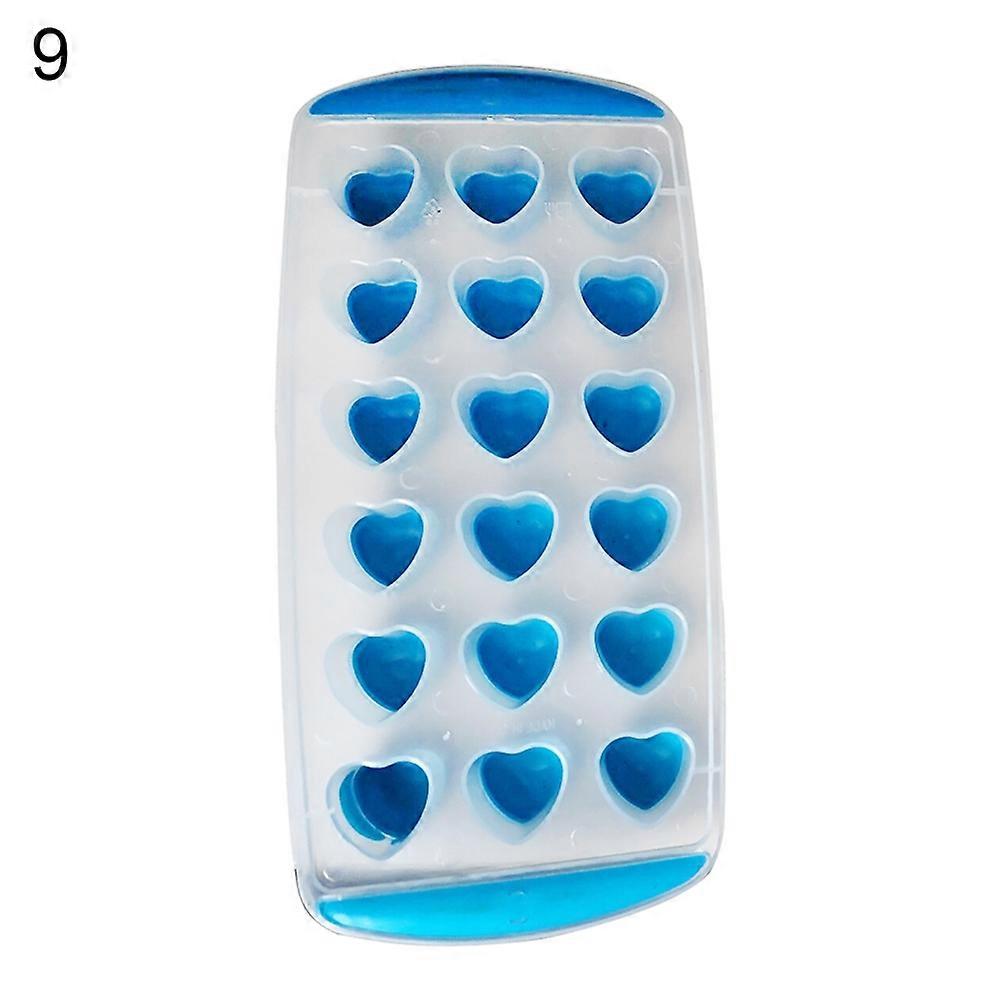 Silicone Fruit Star Shape Ice Cube Mold Chocolate Baking Tray Storage Container