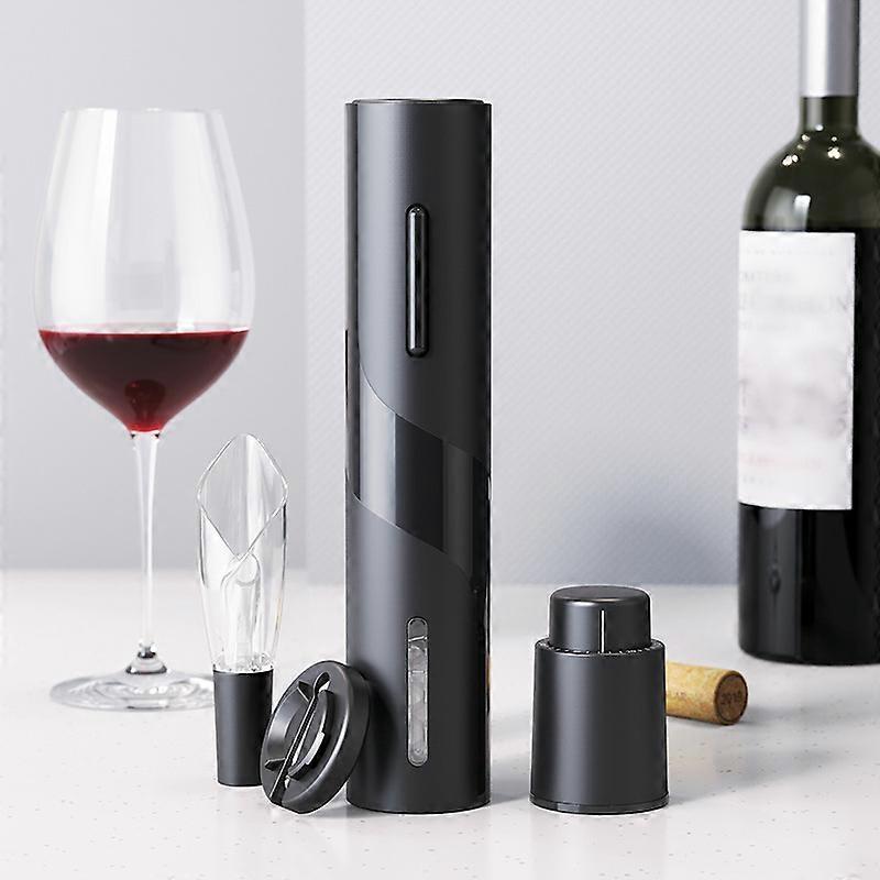 Neuer, geeigneter elektrischer Rotwein-Flaschenöffner, Rotweinzubehör-Geschenkset inklusive automatischem Flaschenöffner