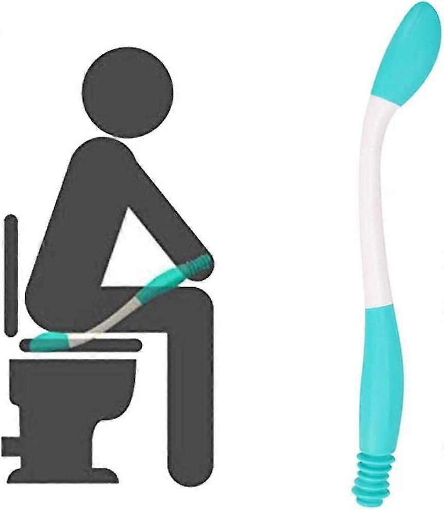 Βοηθητικό υαλοκαθαριστήρα χαρτιού υγείας Εργαλείο βοηθημάτων χαρτιού υγείας με μακριά λαβή, άνετο υαλοκαθαριστήρα κάτω μέρους, αυτοβοήθεια για σκούπισμα, βοήθημα τουαλέτας για έγκυες ηλικιωμένες και άτομα με αναπηρία