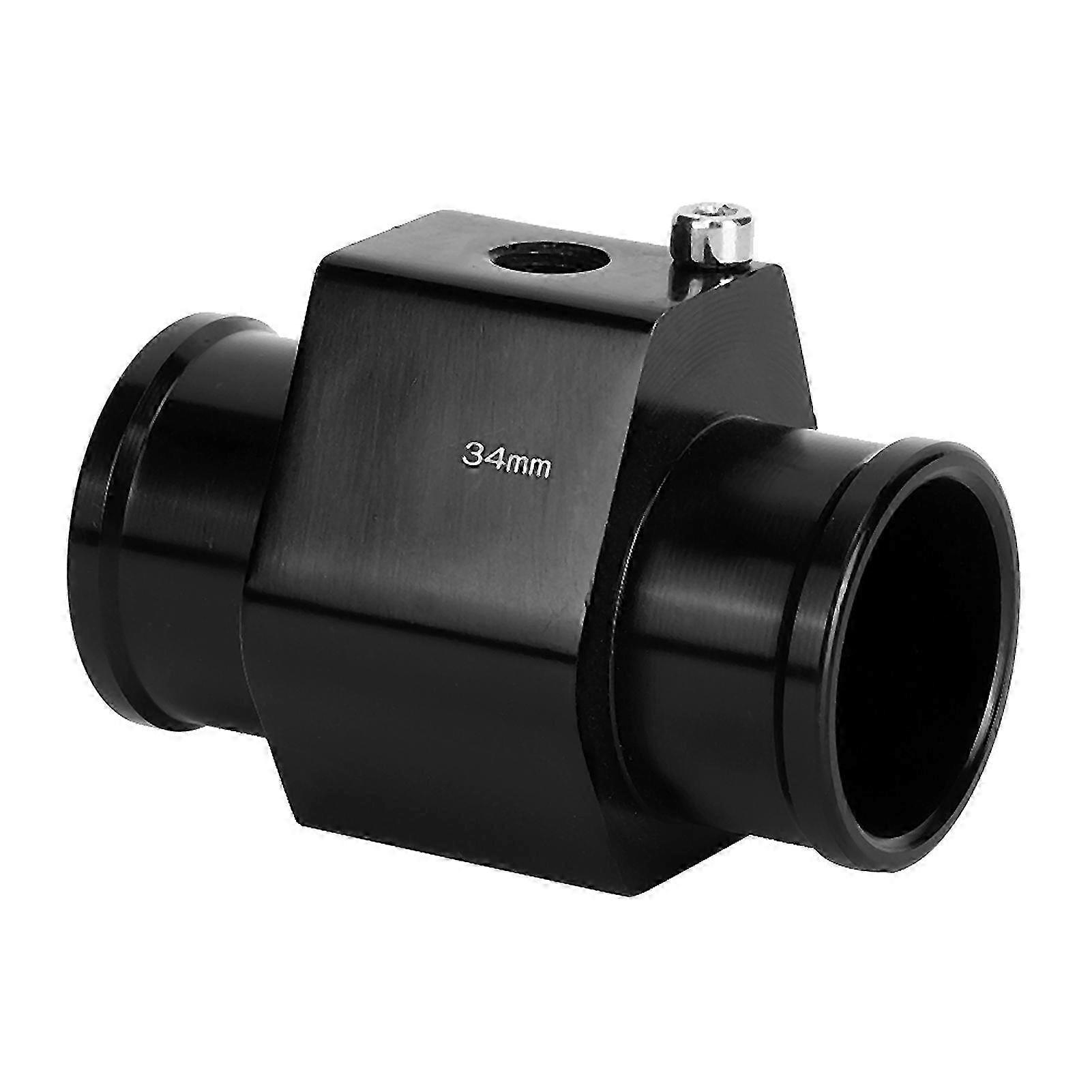 Water Temp Joint Pipe Temperature Gauge Meter Radiator Sensor Hose Adapter 34 mm/1.34in