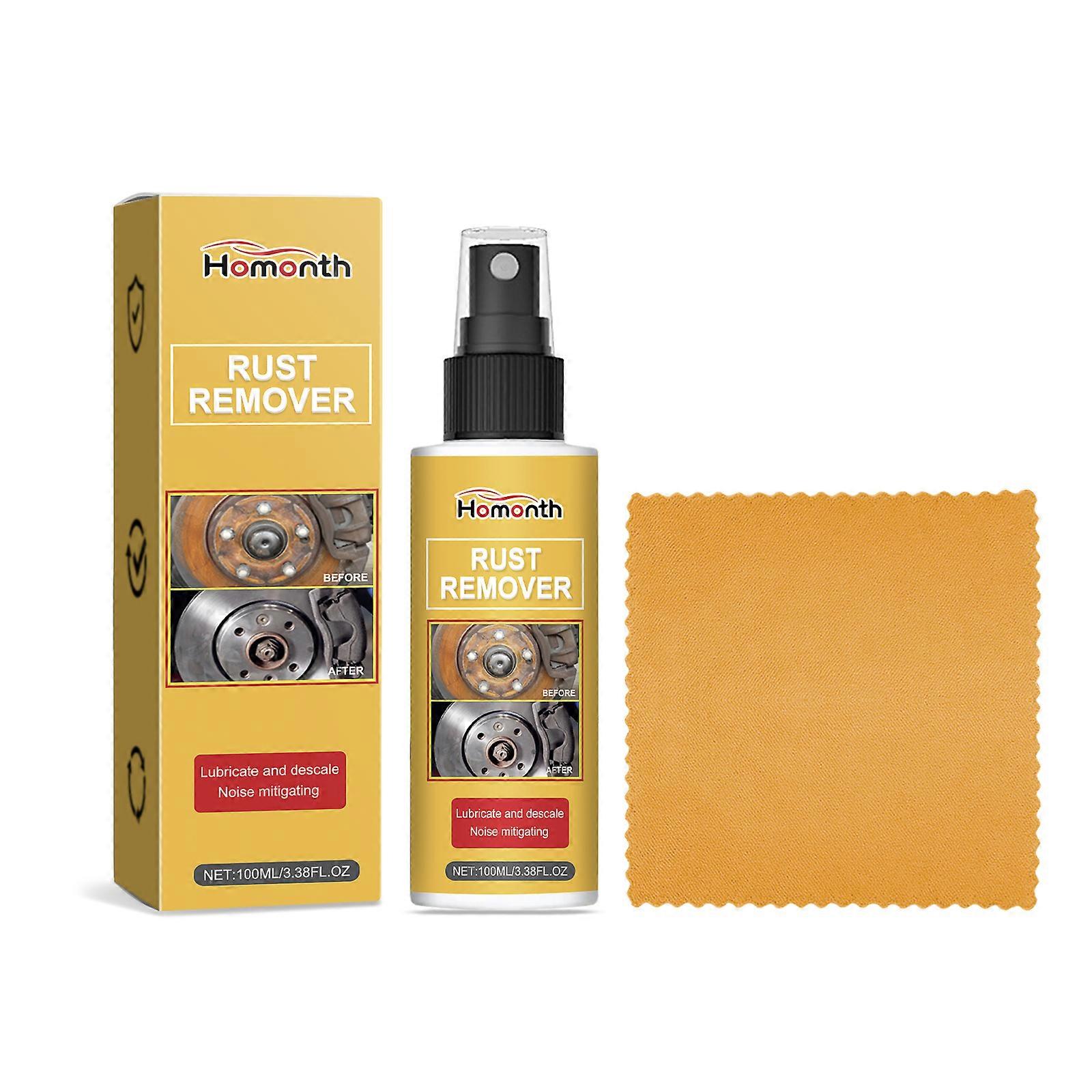 Fast Acting Rust Remover Spray for Vehicles Effectively Removes Rust, Restores Metal Shine & Provides Long-Lasting Protection Against Corrosion