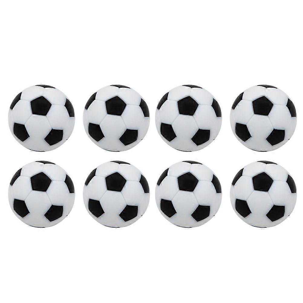 8pcs 32mmテーブルサッカーフーズボールゲーム交換公式卓上ゲームフットボールボール