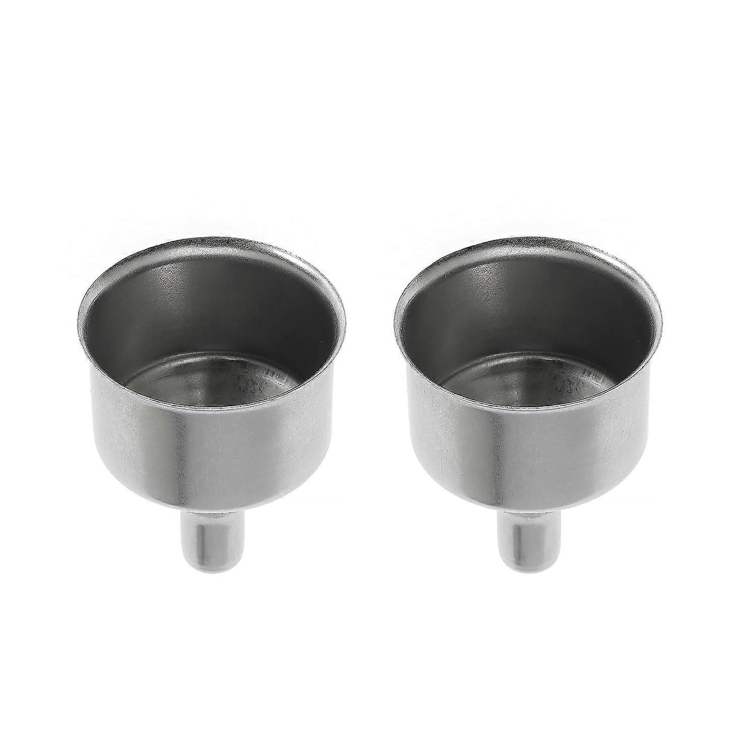 Universal Mini Funnel for Liquor and Oil Bottles, Stainless Steel, 4 Inches, Easy Pour Design, Durable and Versatile
