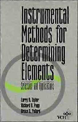 Instrumental Methods for Determining Elements