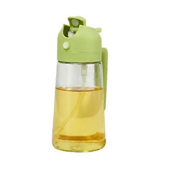 Oil Sprayer Bottle 2 in 1 Glass Oil Dispenser And Sprayer 500ml Efficient Oil Control Cooking Multi-Function Kitchen Tool for Olive Oil Vinegar
