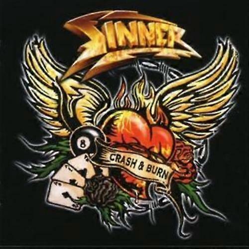 Sinner Crash and Burn CD (2008)