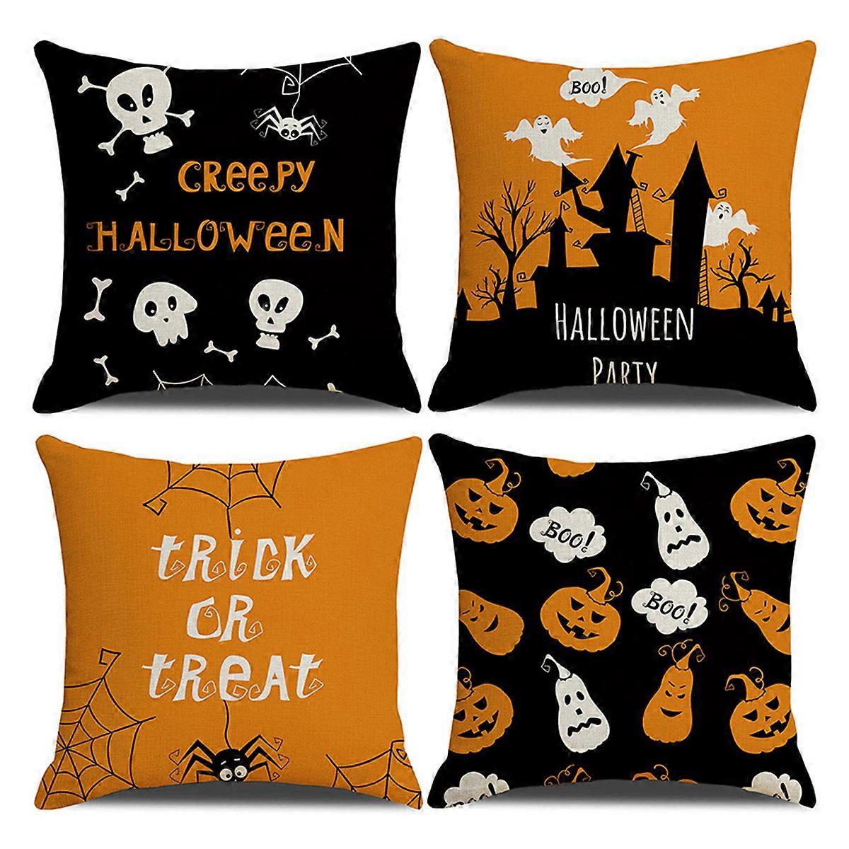 pillow covers, decorative, halloween