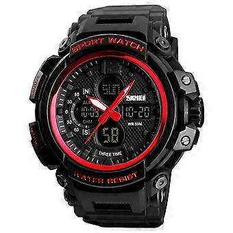 SKMEI 1343 Herren Outdoor Sport Wasserdichte Uhr Student Digitaluhr