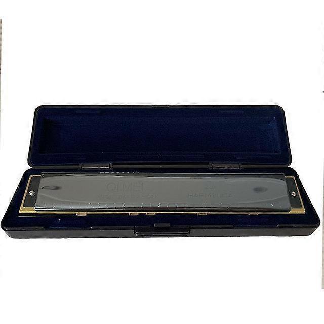 28 Holes Chromatic Harmonica C Key Slive Professional Mouth Organ Portable Tremolo Mini Harps Woodwind Instruments
