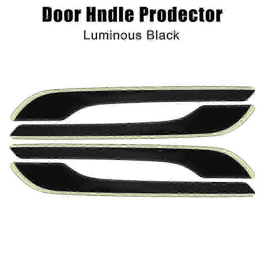 Luminous Handle Kit For Tesla Model 3 Model Y 2022 Door Handle Cover Protector Sticker Car Sticker Auto Styling Accessorie-Good