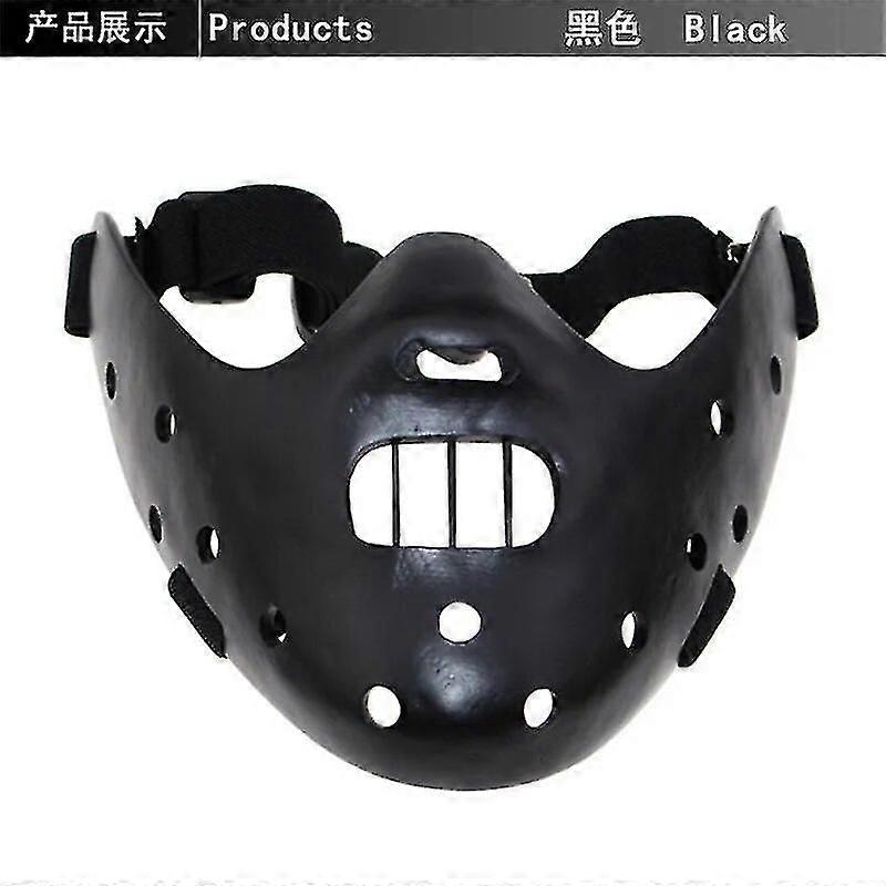 חניבעל מסכות אימה חניבעל לקטר שתיקת הכבשים נשף מסכות מסיבת קוספליי מסכת ליל כל הקדושים מסכת שרף אוגר מפחידה