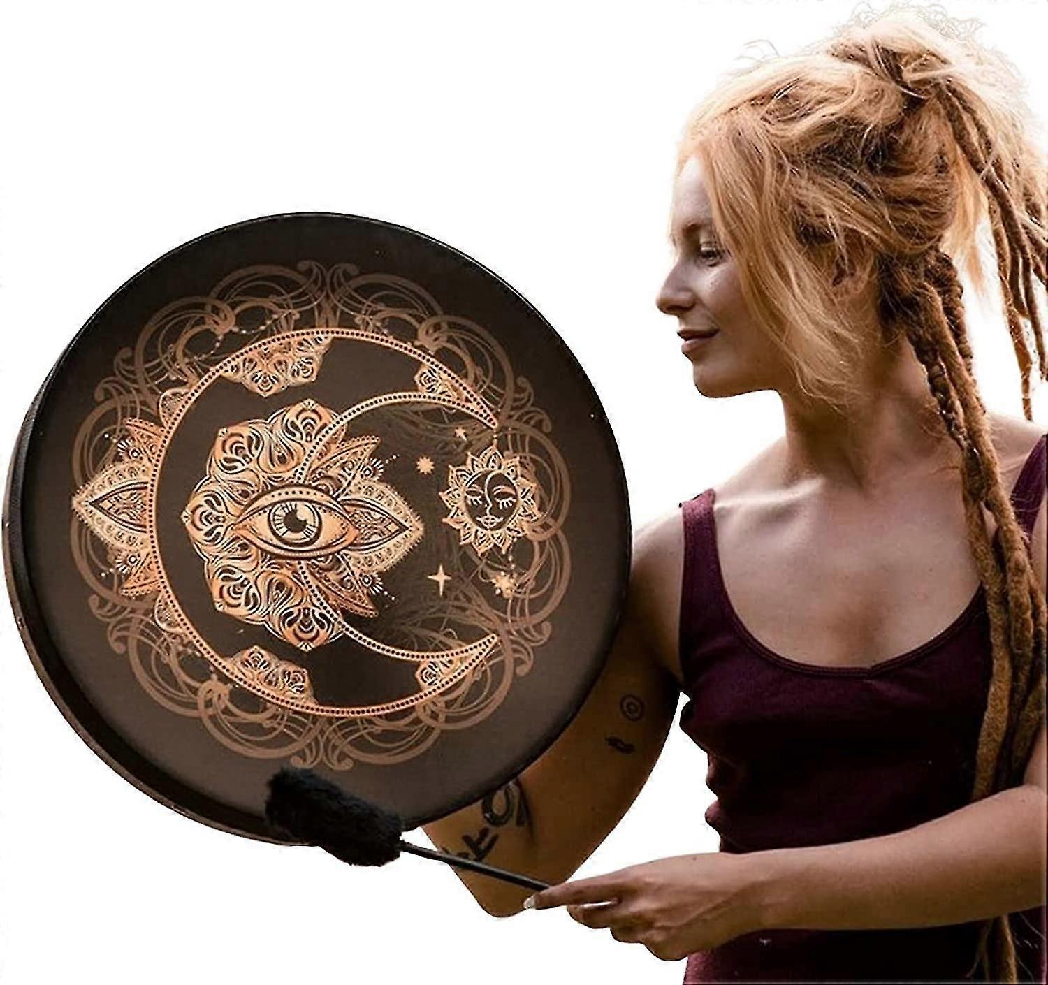 Shaman Drum: Alchemy Moon Drum Sound Healing Tool - way