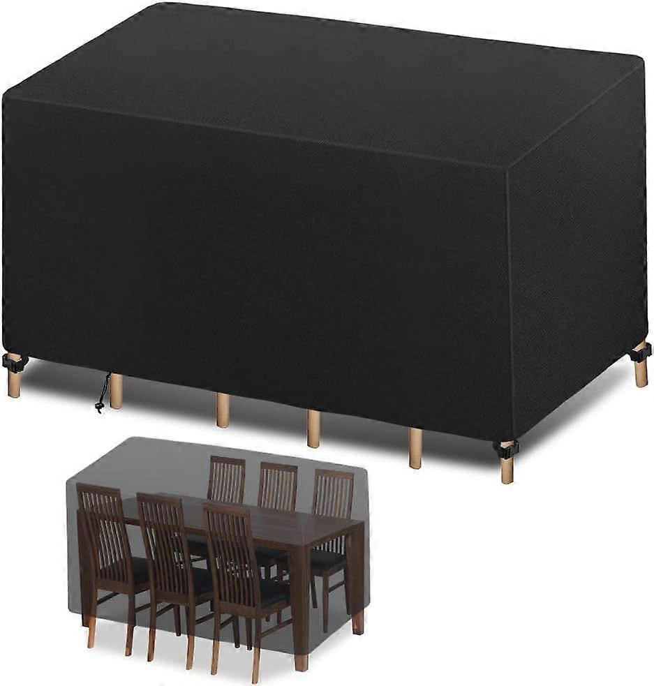 Copertura protettiva Copertura per mobili, Copertura per mobili da giardino 420D, Copertura per tavolo da esterno, Telone protettivo impermeabile, Tessuto Oxford impermeabile, Wind Resi