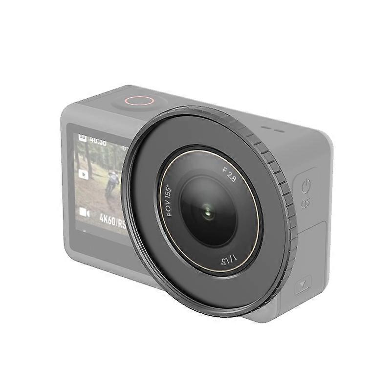 For DJI Action 5 Pro / 4 PULUZ Filter Holder Metal Protective Filter Frame (Black)