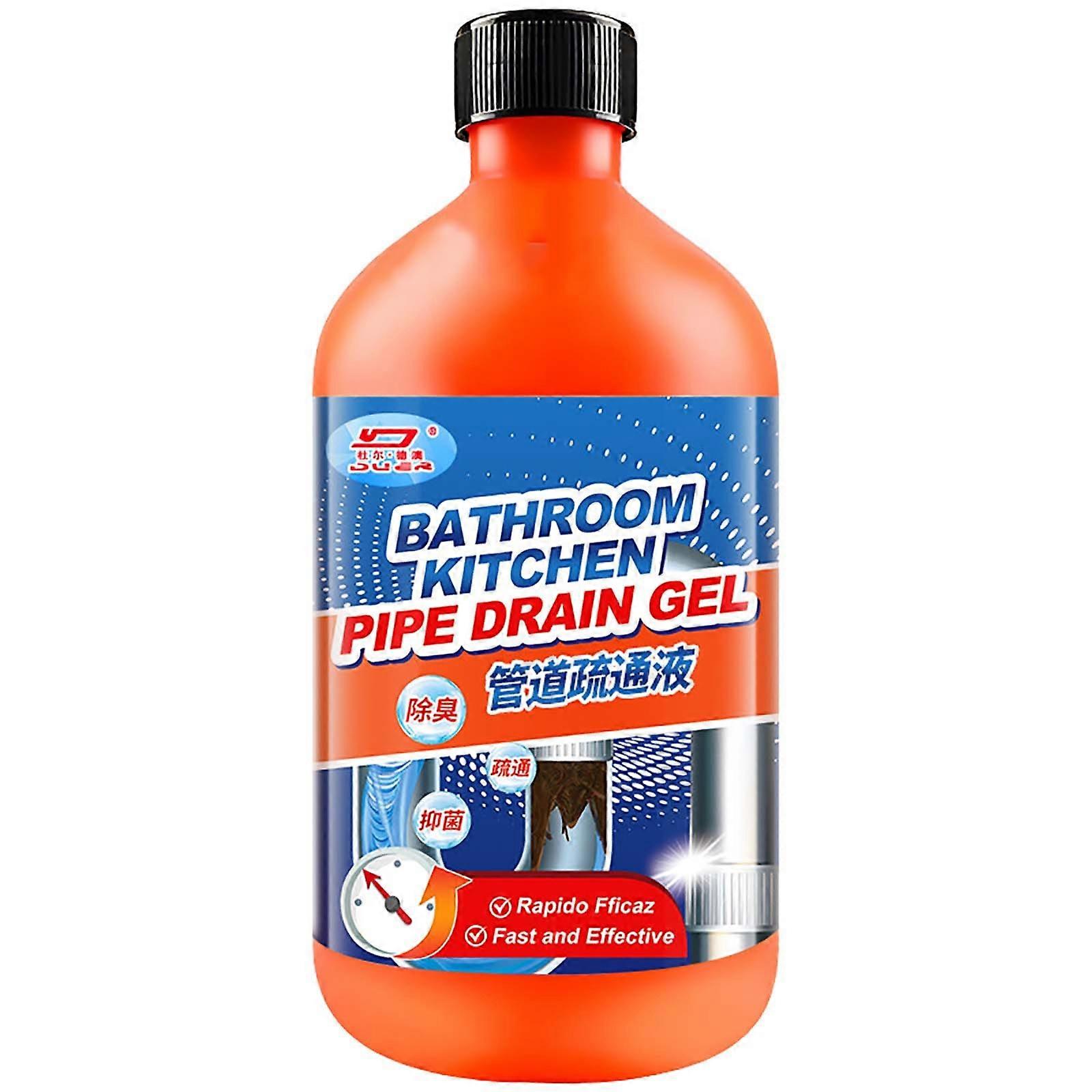 Foam Lime Dredging Solution For Dissolving Kitchen Toilet And Floor Blockage Agent For Drainage 500ml