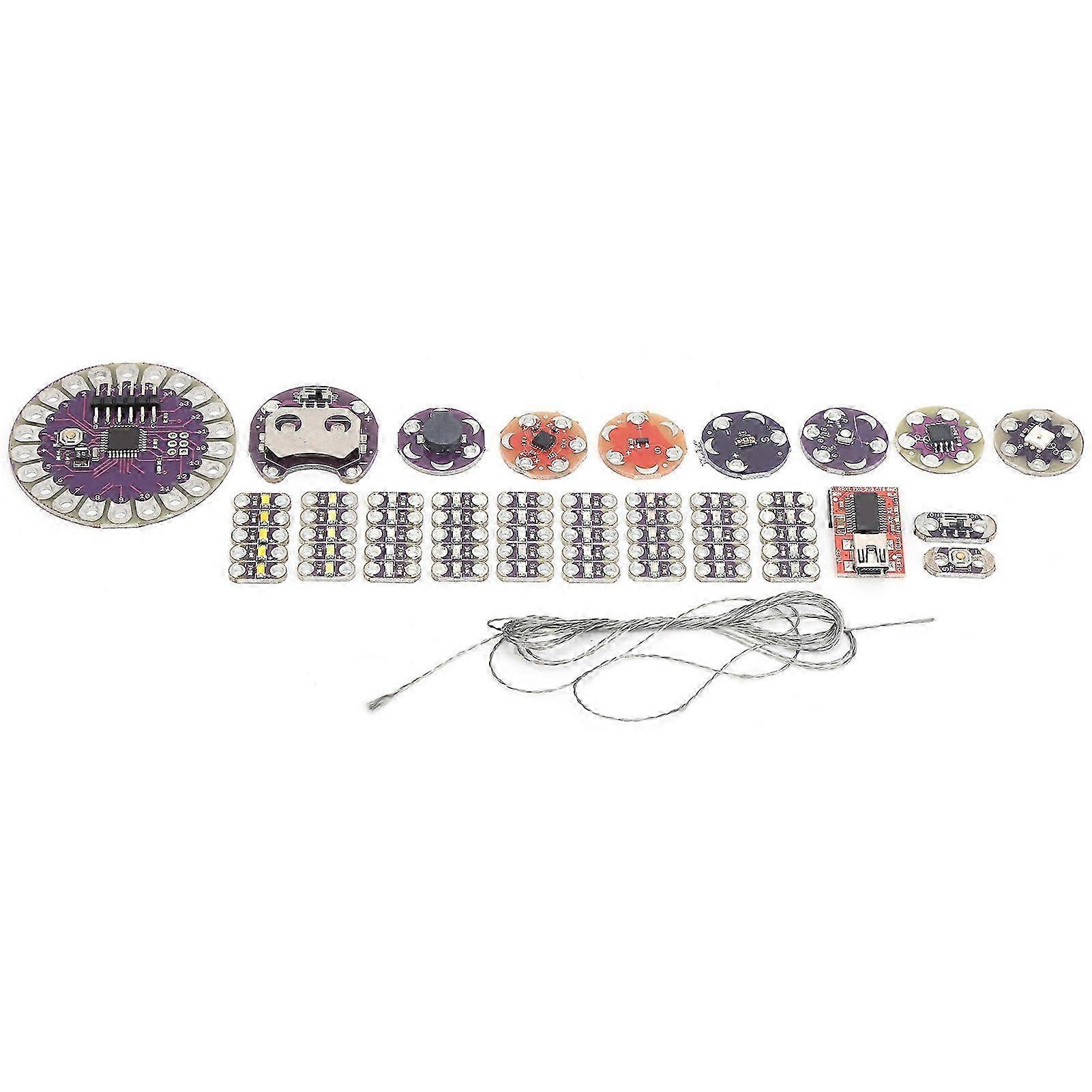 Electronics Starter Kit Conductive Thread Set Development Board Industrial Supplies