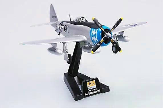 Easymodel 37289 1/72 USAF P-47D P47 Thunderbolt Fighter Assembled Finished Military Static Plastic Model Collection or Gift Eas