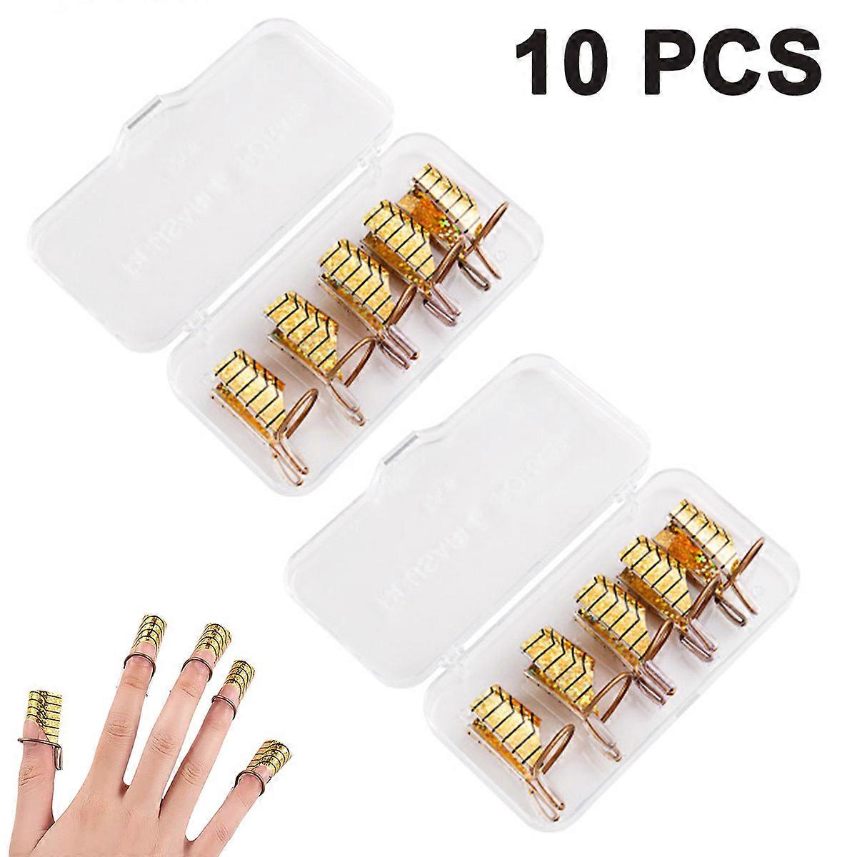 Reusable Nail Tools, Plastic And Metal Guide Protector For Versatile Occasions