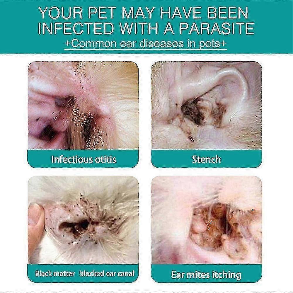 Image showcasing Pet Ear Wipes For Cat Dogs Portable Pet Ear Cleaning Wipes 50pcs Pets ...