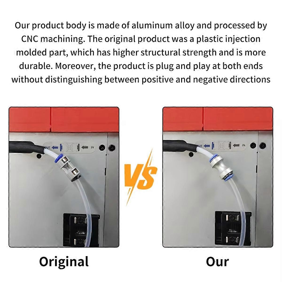 5pcs for Bambu Lab X1/P1 AMS Lite Filament Hub PTFE Adapter Material Pipe Expansion Port 3D Printer