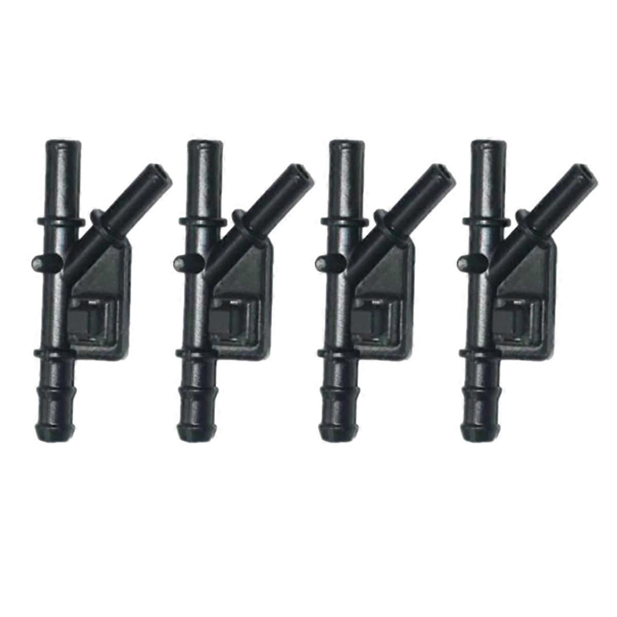 4 Pcs Hose Automobile Water Pipe Joint Connector for Toyota