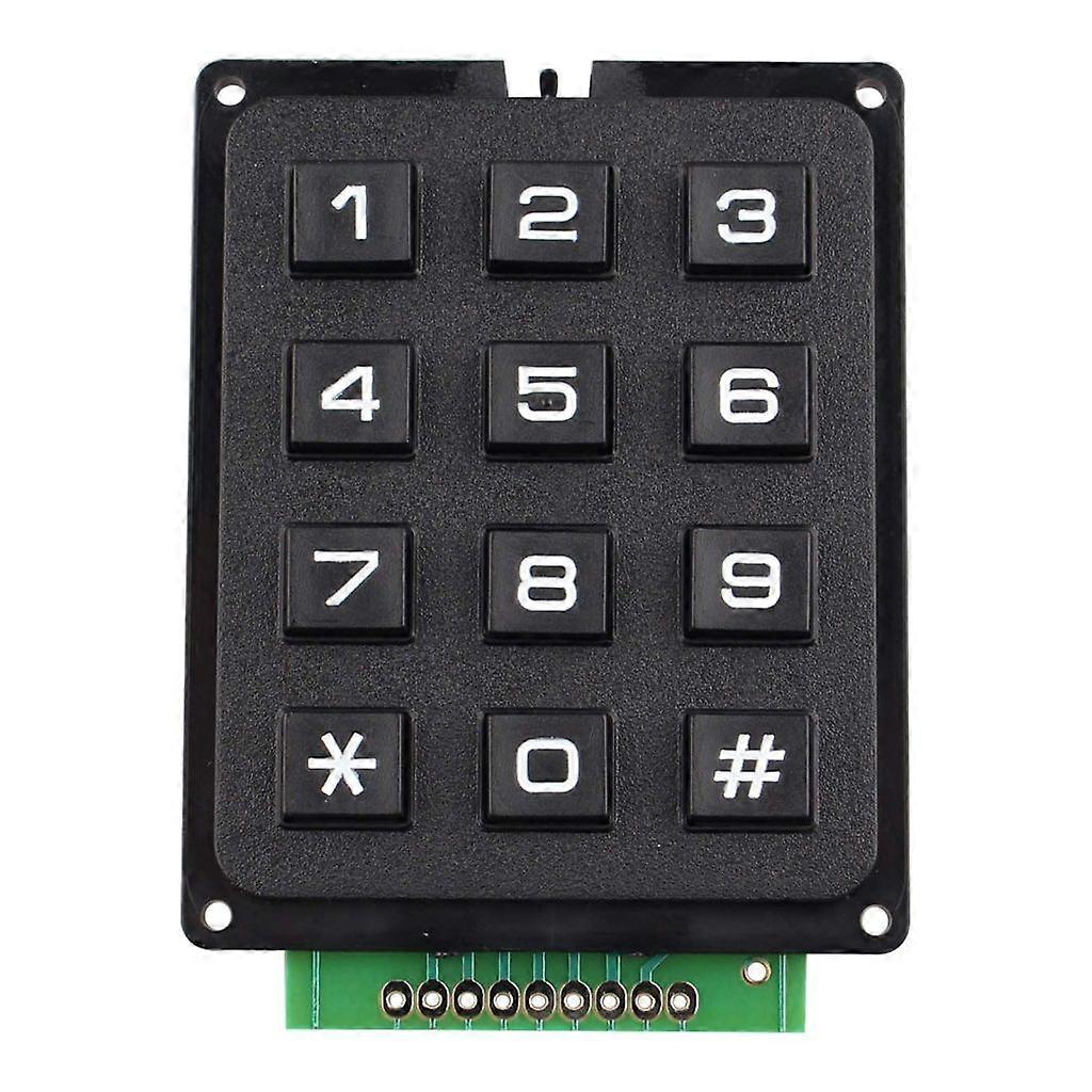 3x4 Matrixen Array 12 Sleutels Knop Toetsenbord Toetsenbord Modules voor Elektrische DIY